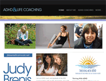 Tablet Screenshot of judyadhdcoaching.com